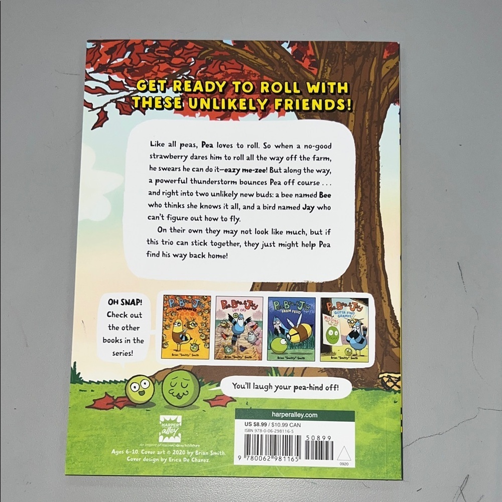 Pea, Bee, & Jay Book Set by Brian 'Smitty' Smith - Picture 3 of 8